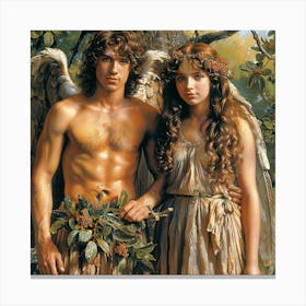Angels Of Love 2 Canvas Print