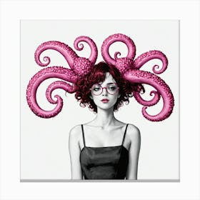 Octopus Head 4 Canvas Print