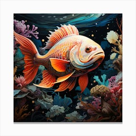 Goldfish 11 Canvas Print