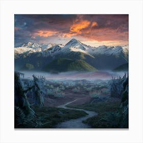 Panoramic Vistas Canvas Print