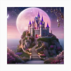 Cinderella Castle 9 Canvas Print