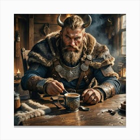 Norse Coffee  Canvas Print