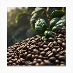 Coffee Beans 182 Canvas Print