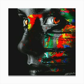 Alarming Colors - Face Off Canvas Print