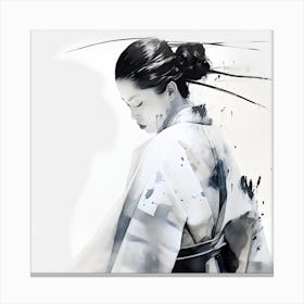 Artjuicebycsaba Close Up Style Minimalist Zen Japanese Noh Thea 291504f4 05e1 4e7b 9e87 1d8902adba95 Denoised Upscaled X4 Canvas Print