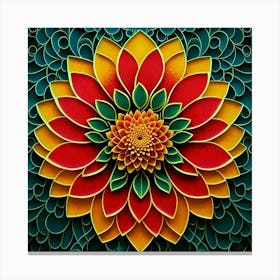 Flower Of Life Canvas Print