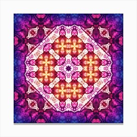 Pattern Pink And Purple Canvas Print