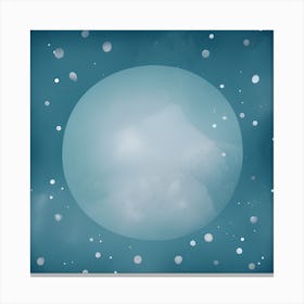 Celestial Blue Canvas Print