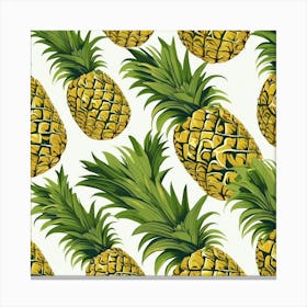 Pineapples 2 Canvas Print