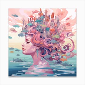 Mermaid 15 Canvas Print