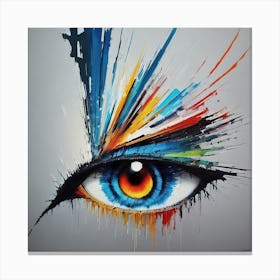 Eye Of The Artist Canvas Print