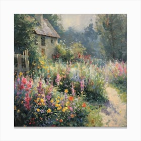 Bloom Ballet Botanical Garden 4 Canvas Print