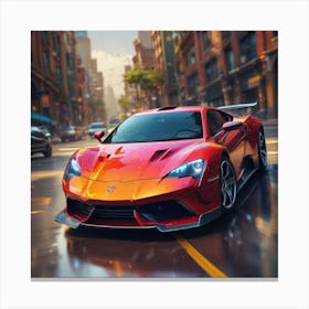 Lamborghini 243 Canvas Print