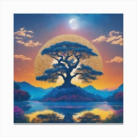 Lone Tree Canvas Print
