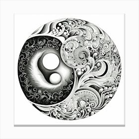 Yin Yang 59 Canvas Print