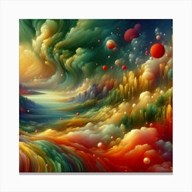 Abstract Painting 6 Canvas Print