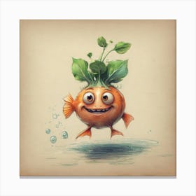 Radish Canvas Print