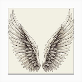 Angel Wings 1 Canvas Print