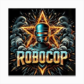 Robocop Poster Canvas Print