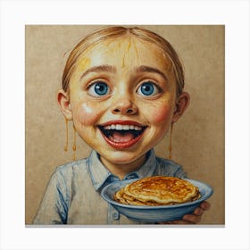 Pancakes 7 Canvas Print