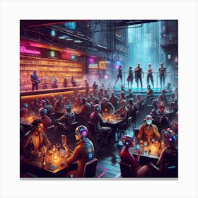 Cyberpunk 1 Canvas Print