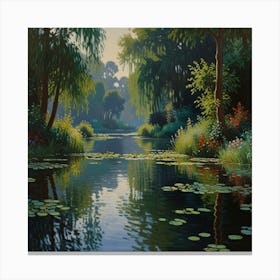 Lily Pond Canvas Print