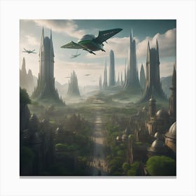 Skyward Horizons Canvas Print