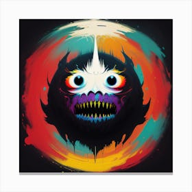 Monster'S Head Canvas Print