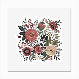 Floral Bouquet 6 Canvas Print