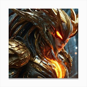 Female Character From Dota 2 Canvas Print