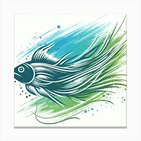 Fish Art 1 Canvas Print