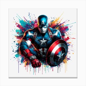 Captain America 1 Canvas Print