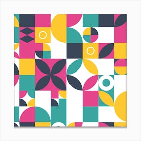 Abstract Geometric Pattern 1 Canvas Print