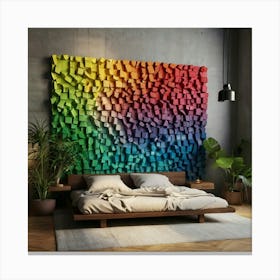 Rainbow Wall Art 1 Canvas Print