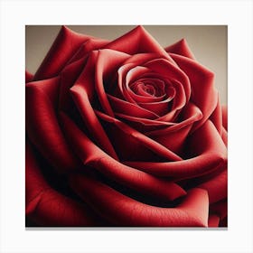 Red Rose 17 Canvas Print