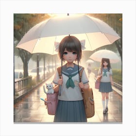 Rainy Day Canvas Print