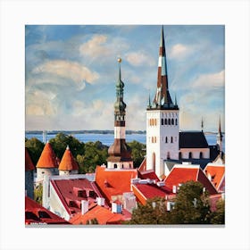 Tallinn 1 Canvas Print