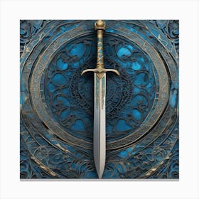 Sword In The Stone 1 Canvas Print