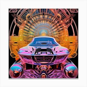 Futuristic Car 13 Canvas Print