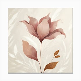 Pink Flower Canvas Print