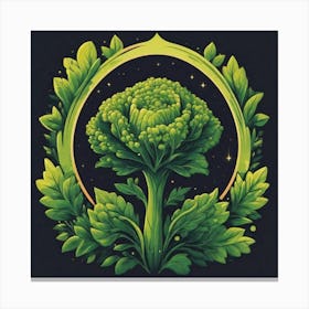 Broccoli Tree 1 Canvas Print