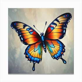 Butterfly Painting 218 Canvas Print