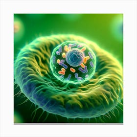 Bacterial Cell Canvas Print