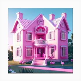 Barbie Dream House (63) Canvas Print