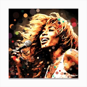 Tina Turner Tribute - Tina Turner Genre Canvas Print