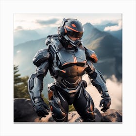 Halo 3 4 Canvas Print