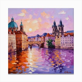 Prague Charles Bridge Canvas Print