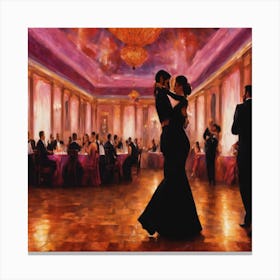 Ballroom Dance 1 Canvas Print