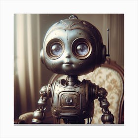 Robot 4 Canvas Print