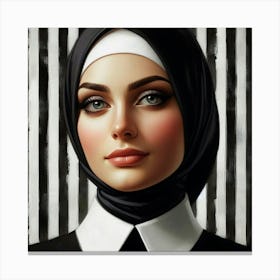 Muslim Girl 1 Canvas Print